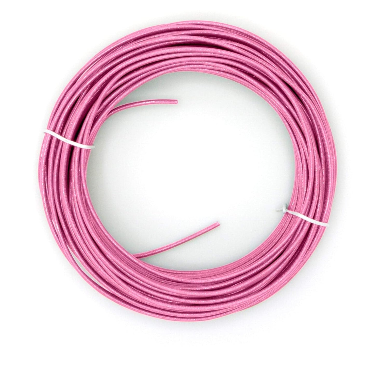 10 ft Insulated Solid Copper THHN/THWN Wire - 10 AWG, USA Made, Residential/Commercial/Industrial Use, 600V, Pink Color