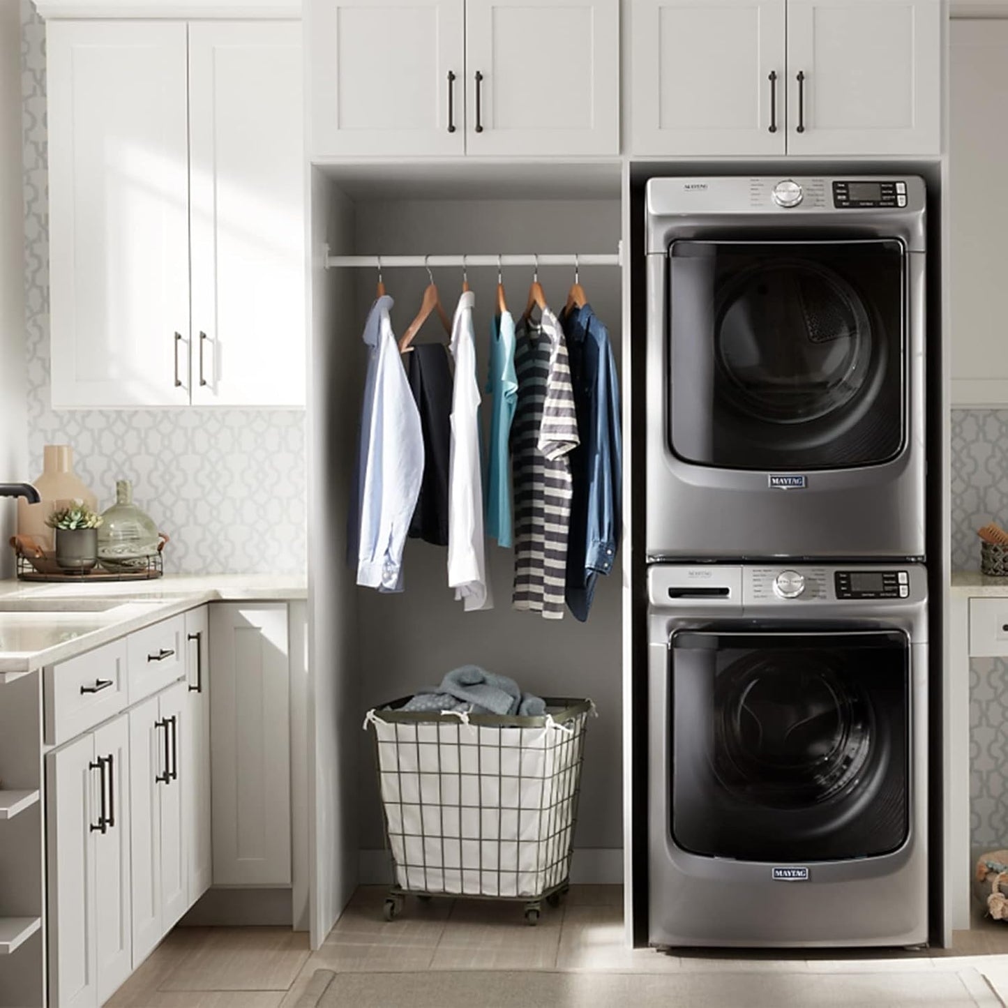 10 FT Steelsoft Heavy Duty Dryer Vent Duct Hose - 4 inch, Extra Thick Aluminum Foil Transition Duct Kit with Collars for Easy Installation