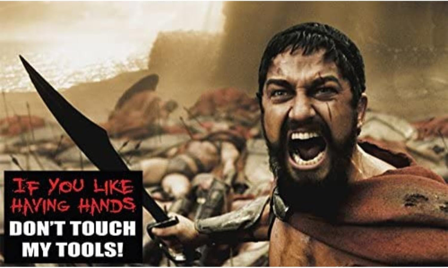 10 Funny Hard Hat Stickers with American Flags - Pro Union Gift for Construction Workers & Mechanics - USA Made