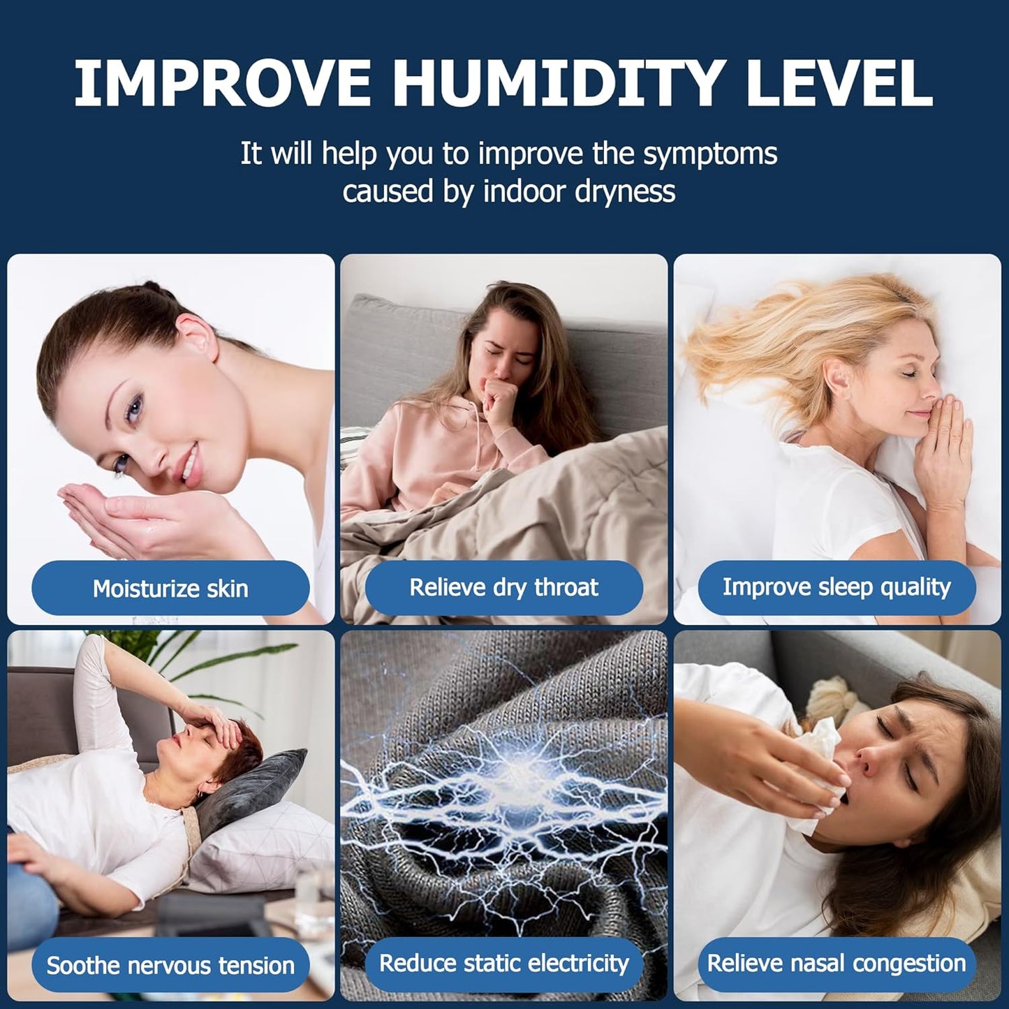 10 Pack Funmit Demineralization Cartridges for HoMedics Ultrasonic Humidifiers - Prevent Hard Water Build-Up, Filter Mineral Deposits, Purify Water - Compatible with UHE-HDC4