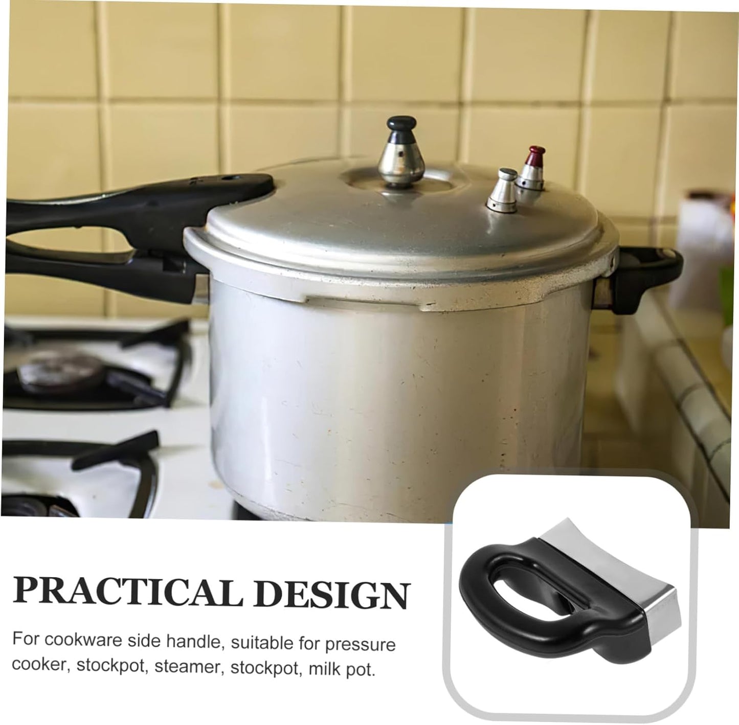 10 Piece Electric Pressure Cooker Auxiliary Handle Set - Hot Saucepan Side Handle Border for Wallpaper, Pot Holder, Pressure Pan Accessory