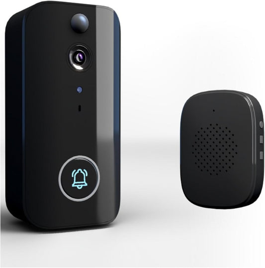 1080P HD Smart Video Doorbell with Night Vision and Two-Way Voice - Ideal for Home Surveillance