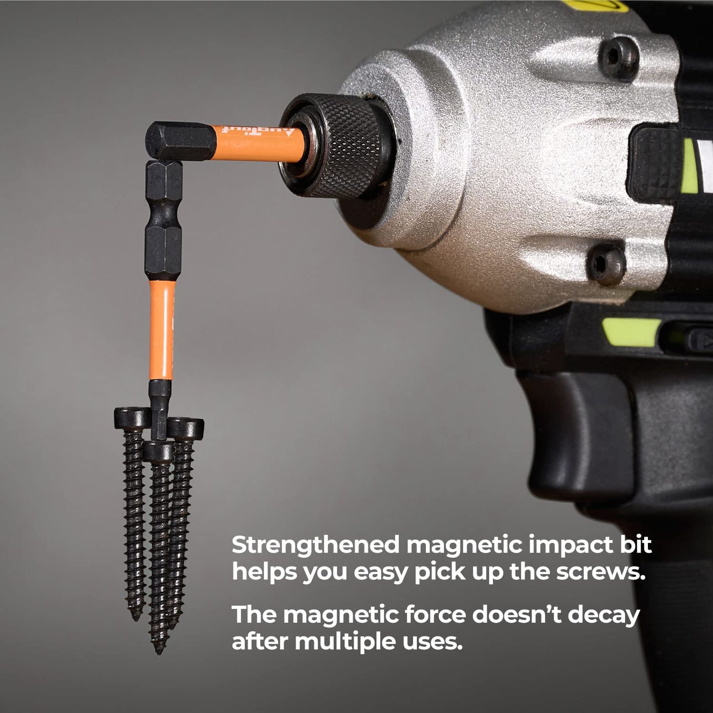 10pcs 5/32" Impact Hex Head Allen Wrench Drill Bit Set - S2 Steel, CNC Machined Tips, 1/4" Hex Shank, 2" Long, Magnetized, with Storage Box