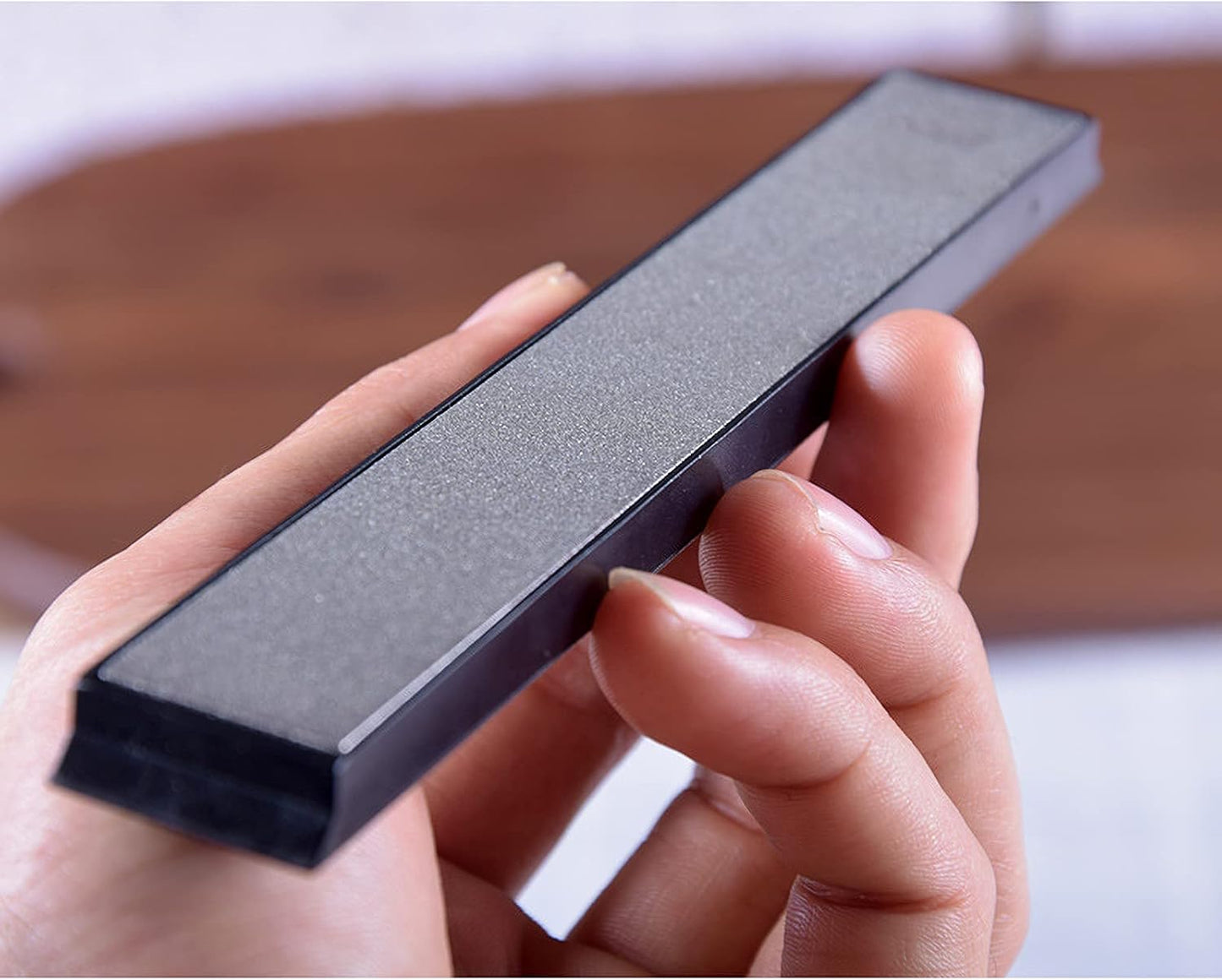 10Pcs Diamond Knife Sharpening Stones Set - 80-3000 Grit Whetstones with Non-Slip Base, Ruixin Sharpener Compatible