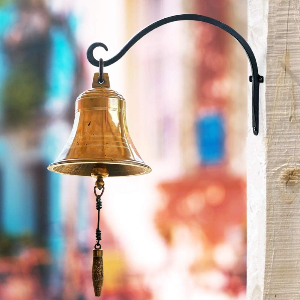 12-Inch Rust-Resistant Hanging Plant Hanger for Outdoor Use - Bird Feeder Wall Hooks Perfect for Flower Baskets