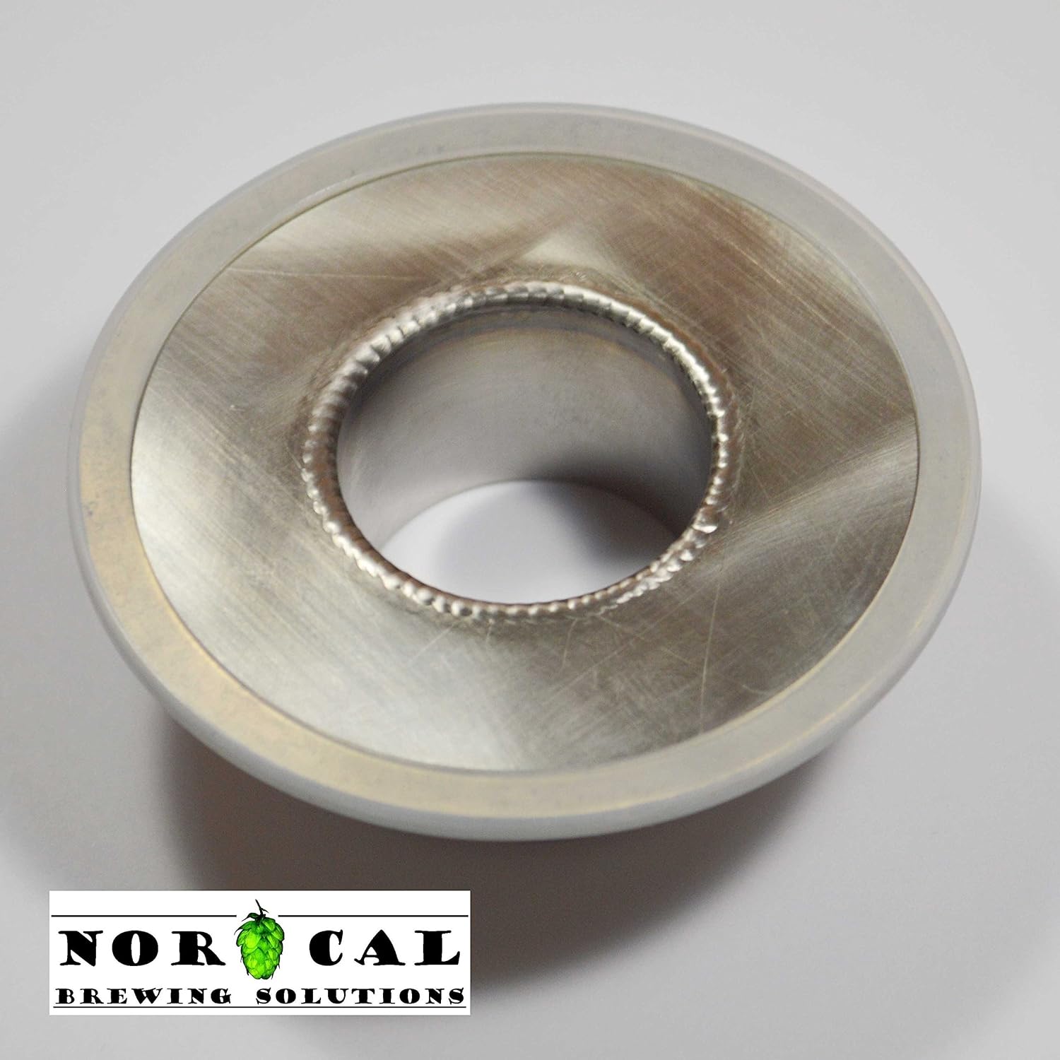 1.5" Tri Clover Canning Jar Yeast Harvester for Conical Fermenter - NorCal Brewing Solutions