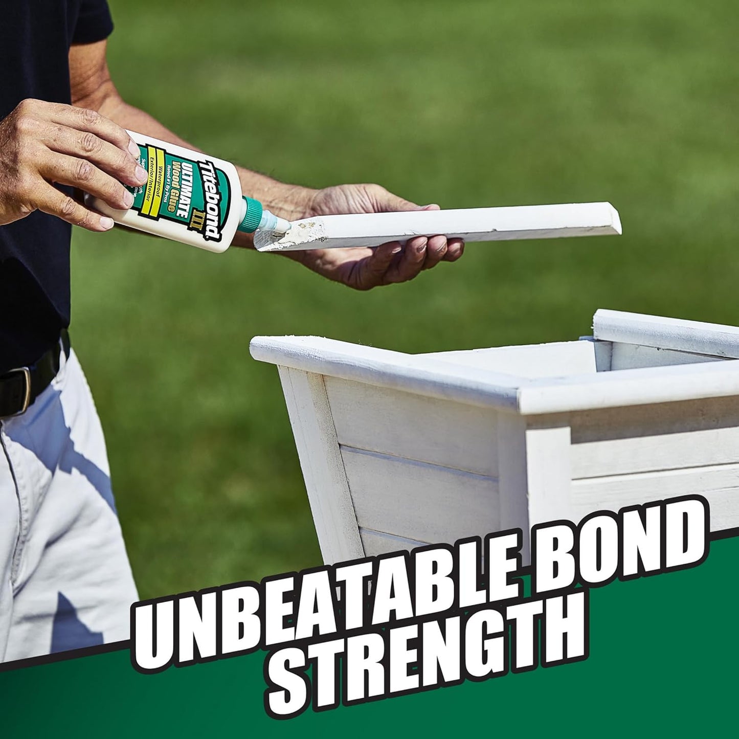 16-Ounce Titebond III Ultimate Wood Glue, Strong Bonding Formula, High-Quality Adhesive #1414