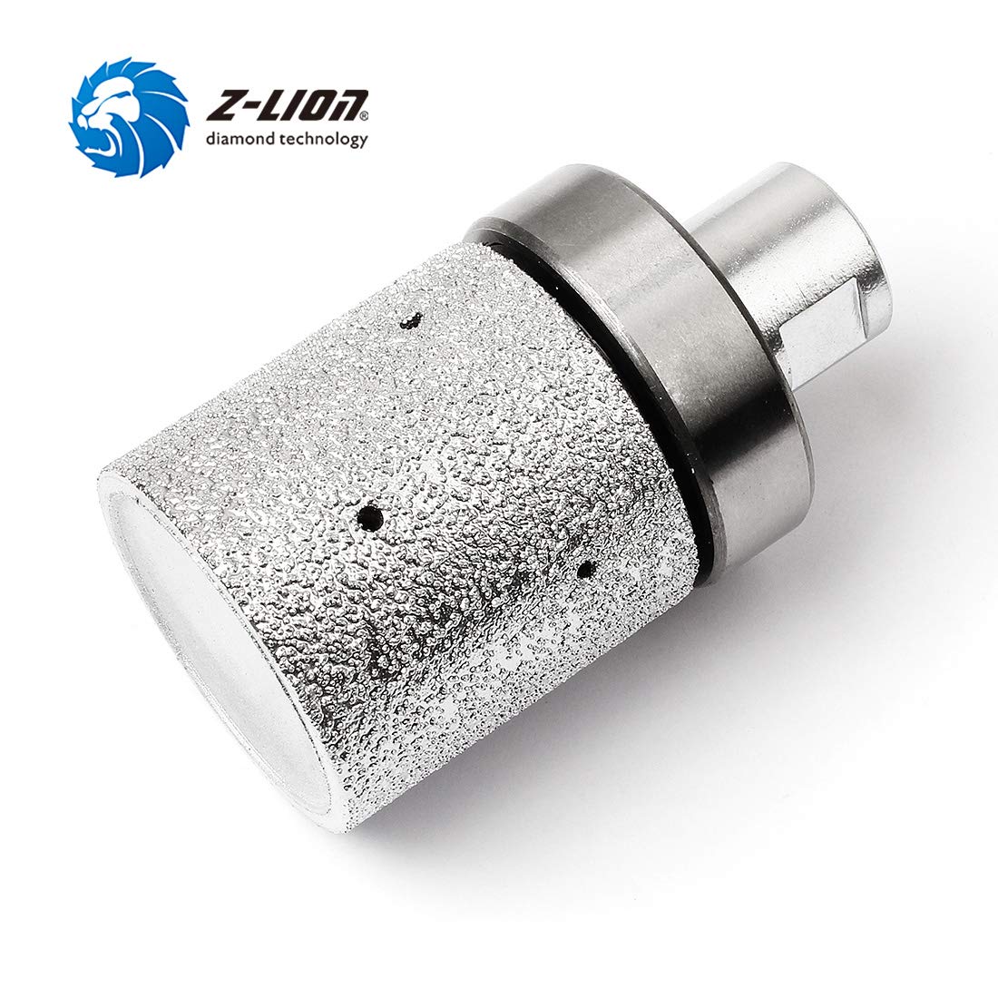 2" Diamond Drum Wheel Vacuum Brazed Grinding Sanding Wheel for Stone Sink Hole Edge - 5/8-11 Thread