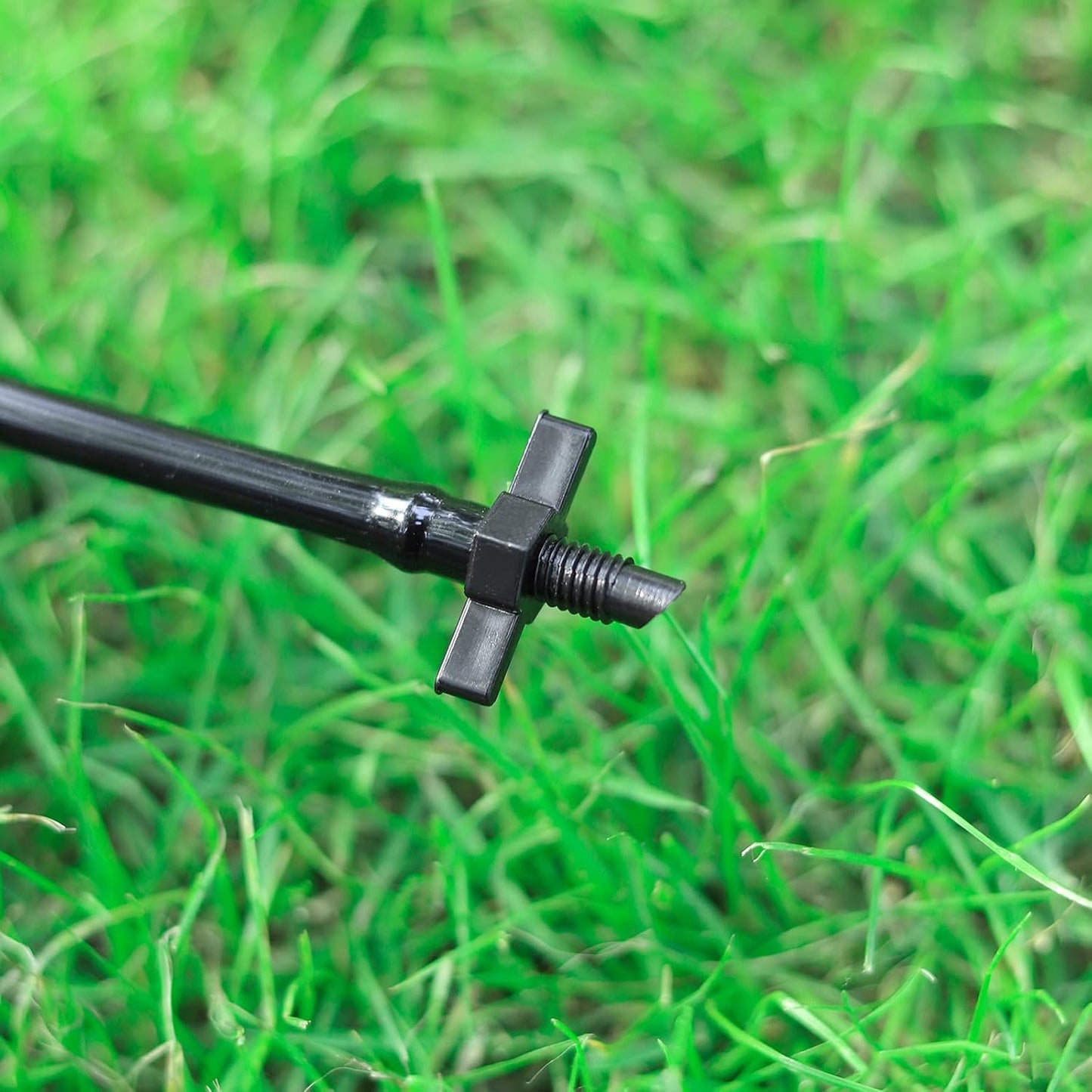 2-in-1 Drip Irrigation Tubing Punch with 100 Coupling Adapters - 1/4" Micro Irrigation Threaded Connectors