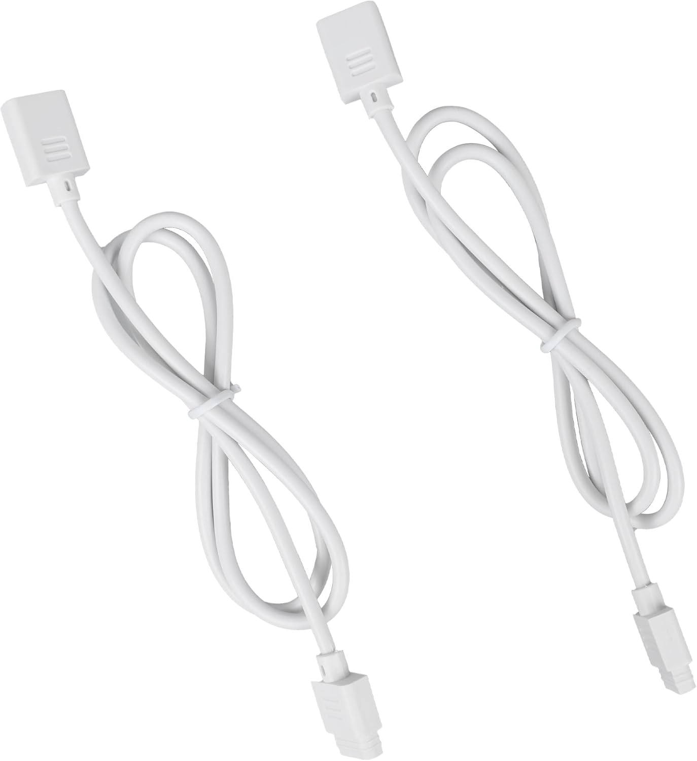 2-Pack 24" Extension Cables for Benreom Under Cabinet Lights - Compatible with 5 White Colors & Multicolor Options