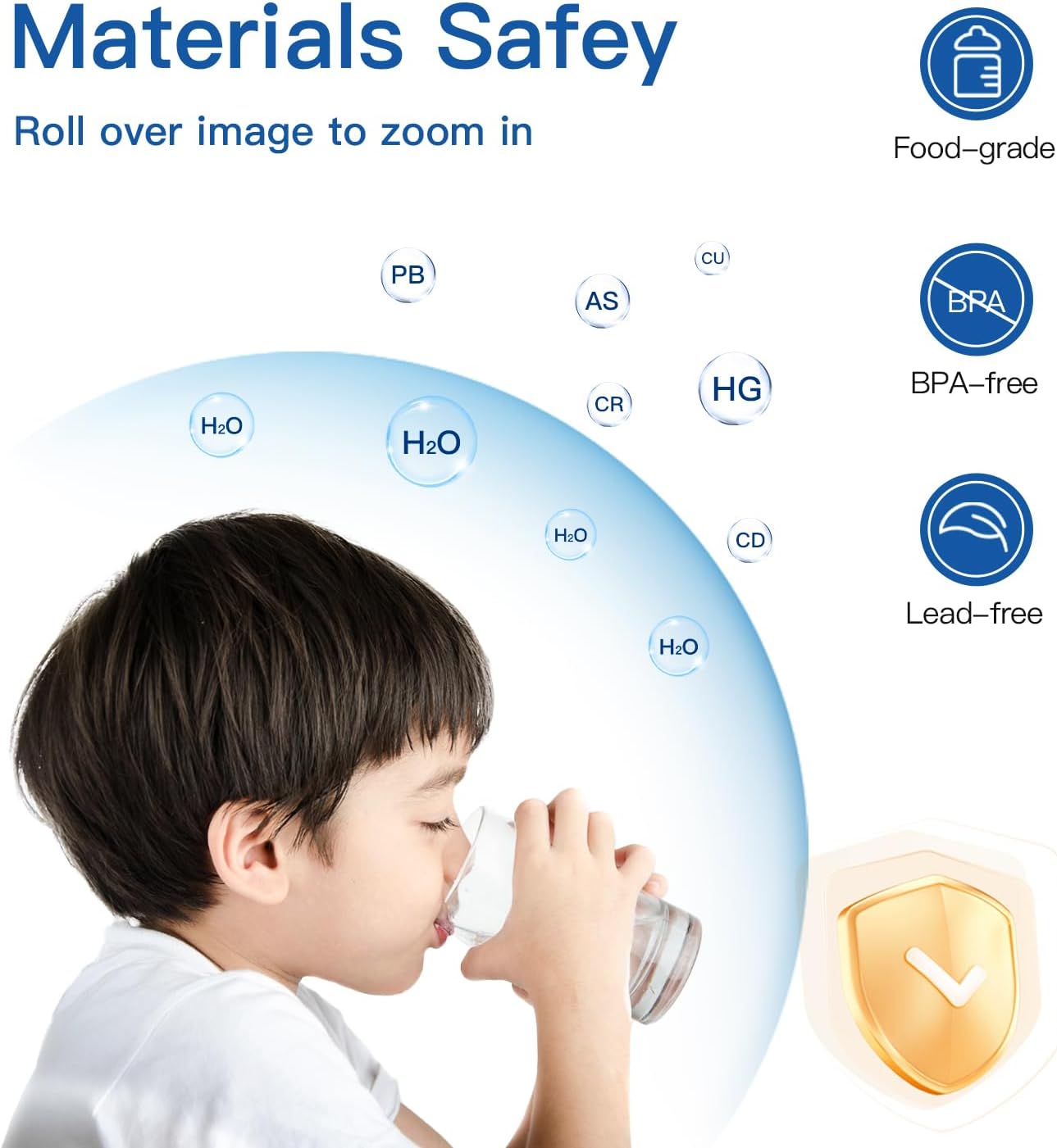 2-Pack Compatible Water Filter Replacement for EPPWF01, PWF-1, PurePour PWF-1 - Generic FPPWFU01