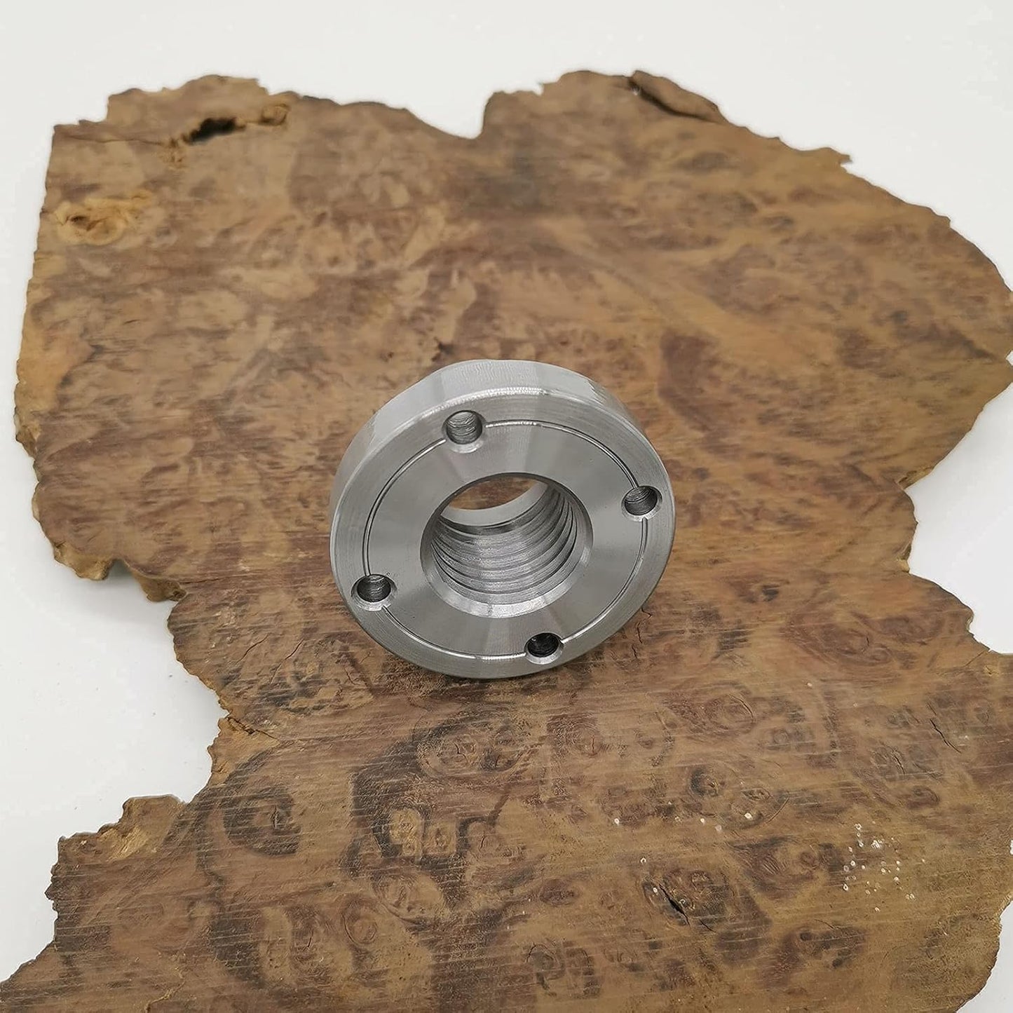 2" PHUKIMLONG Wood Lathe Steel Faceplate Chuck with 1”-8TPI Thread - Essential Woodworking Tool