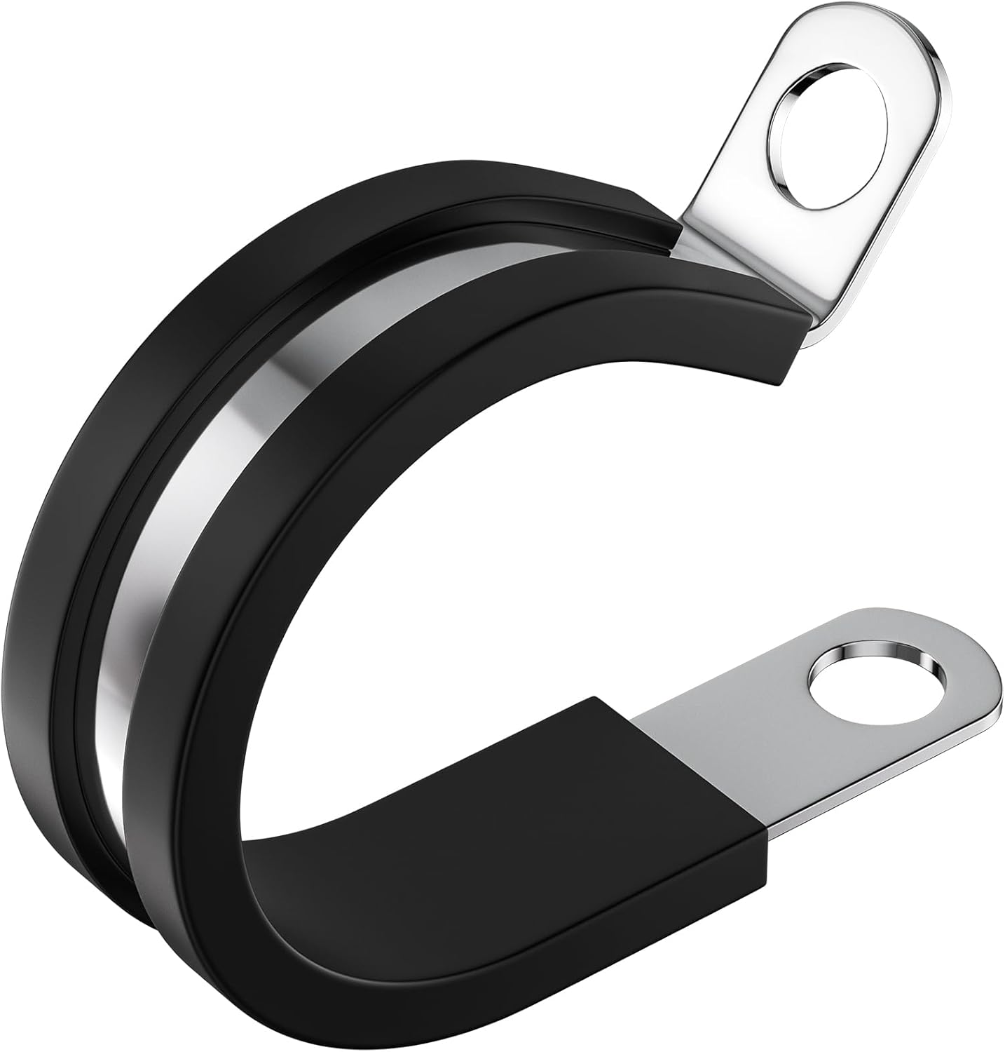 20 Pack 1.5 Inch Stainless Steel Cable Clamps - Insulated Hose, Pipe, and Wire Clamp Kit by RTHIEAI