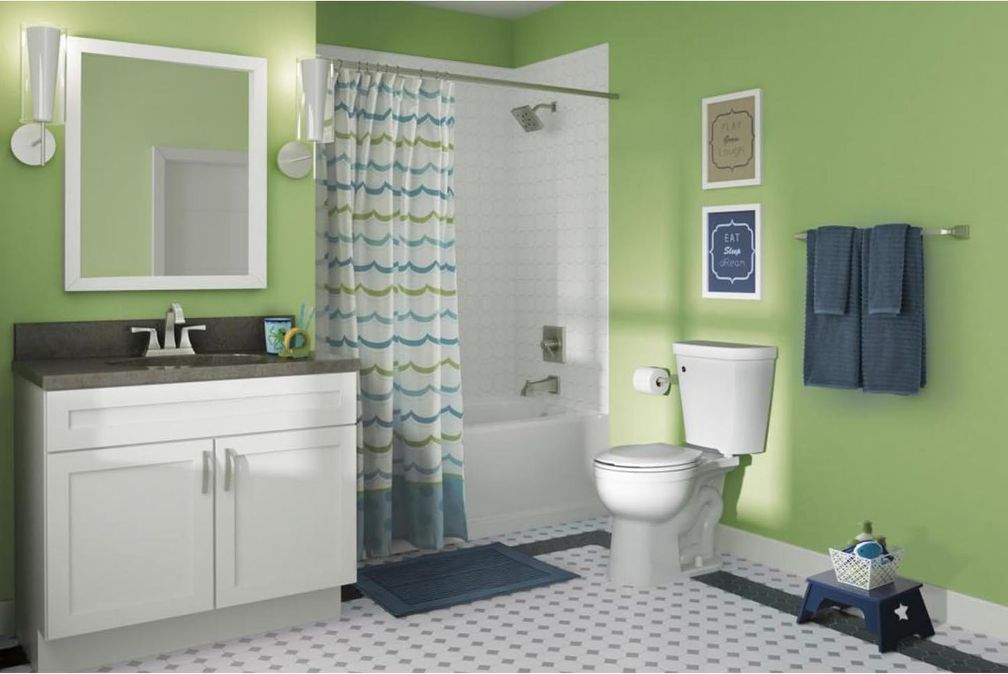 24-Inch Stainless Steel Delta Dryden Towel Bar 75124-SS - Bathroom Accessory