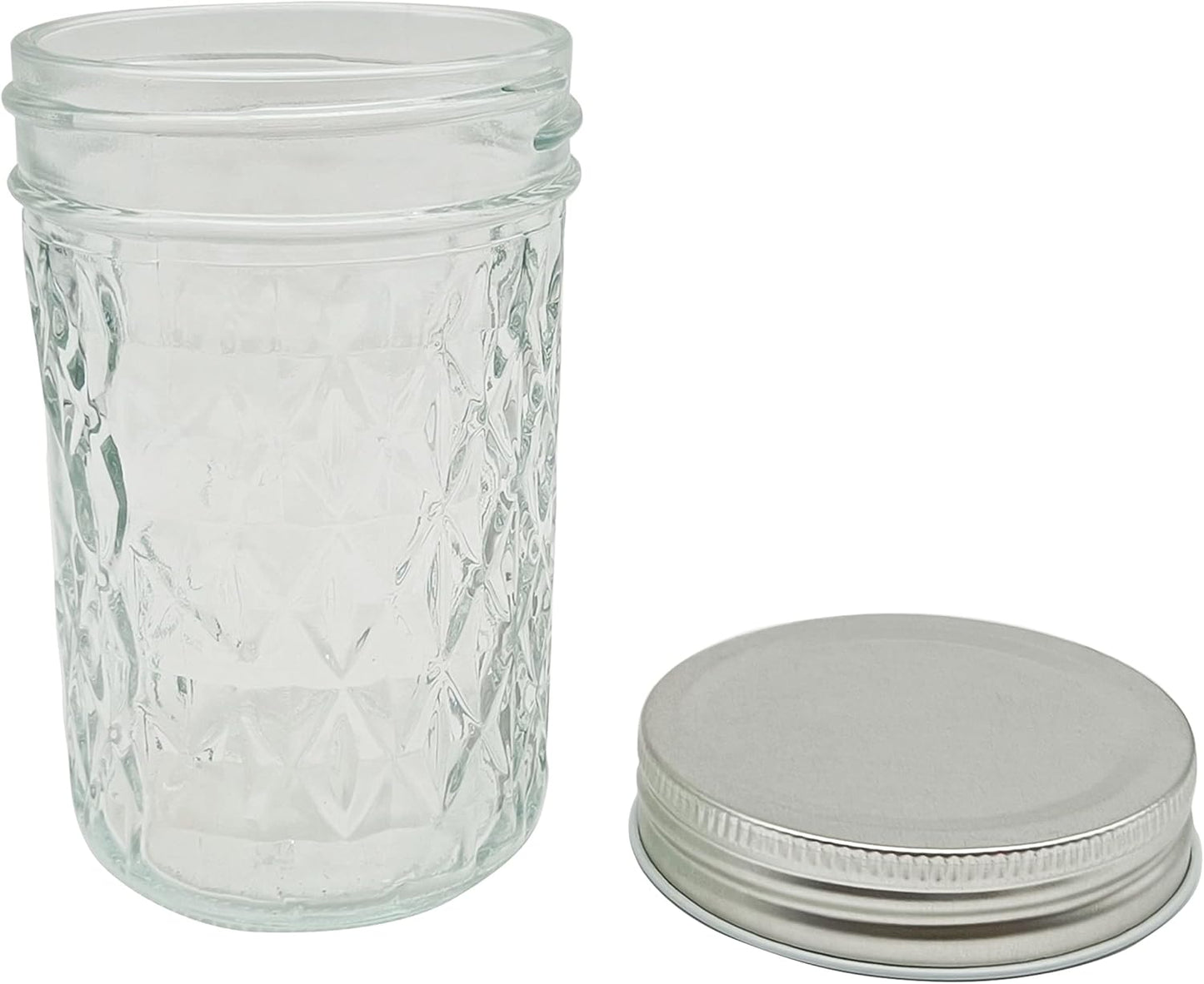 24 Pack of Ashland 8oz. Glass Jelly Jars