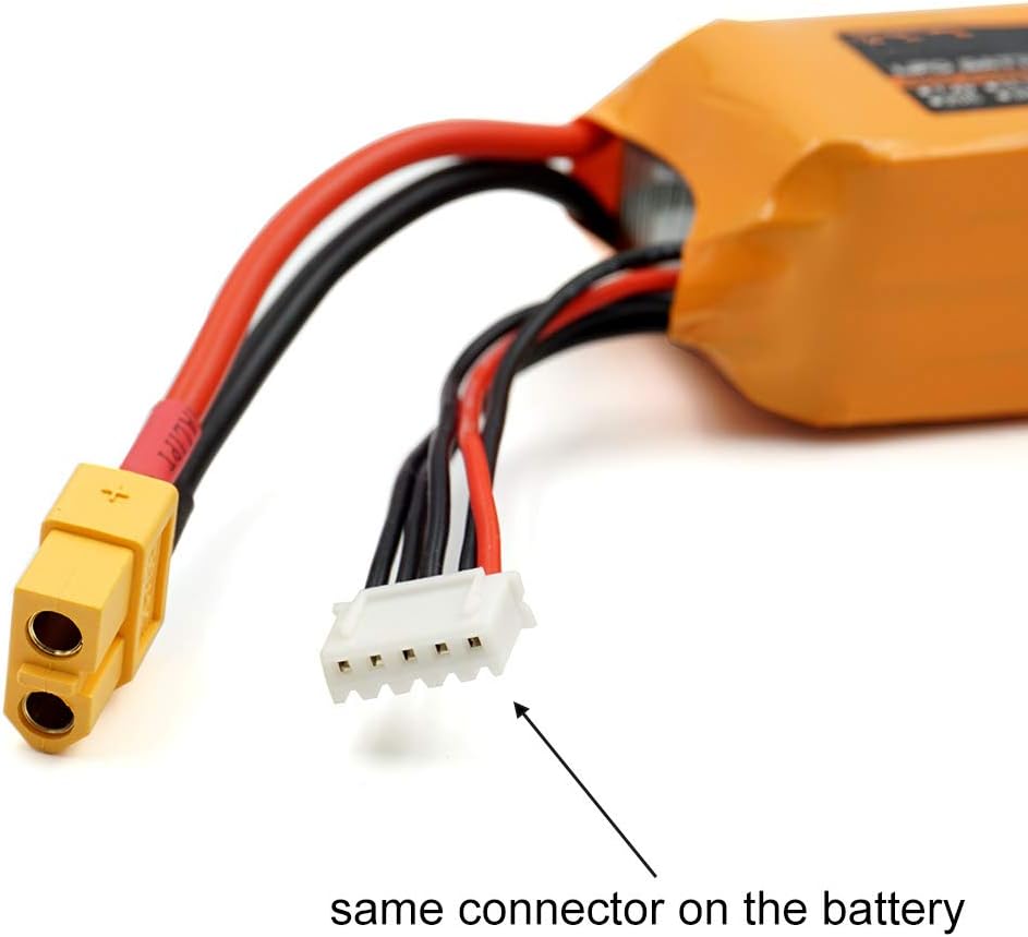 2.54mm XH Male Connector Pin Kit with Pre-Crimped Ribbon Cables - JST-XH Compatible