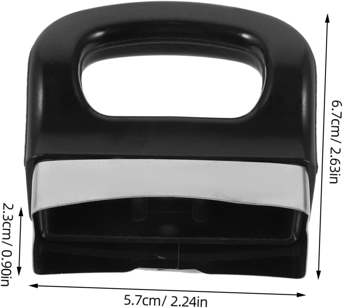 2pcs Detachable Pressure Cooker Handles - Replacable Pot Grip for Pressure Pots, Woks, Hot Pots - Ergonomic Plastic Design