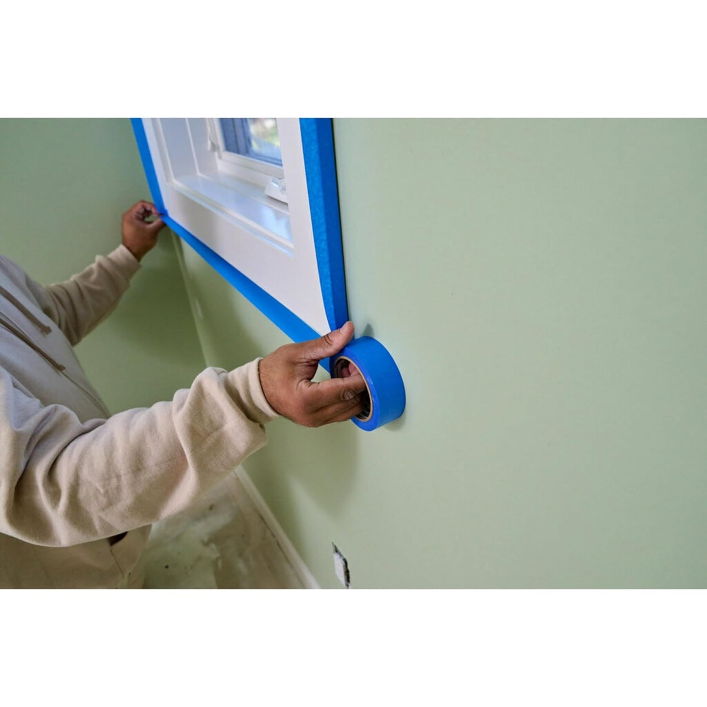 3 Rolls ScotchBlue Original Multi-Surface Painters Tape, 2 Inch Wide - Blue Paint Tape for Indoor & Outdoor Use - Easy Removal Masking Tape