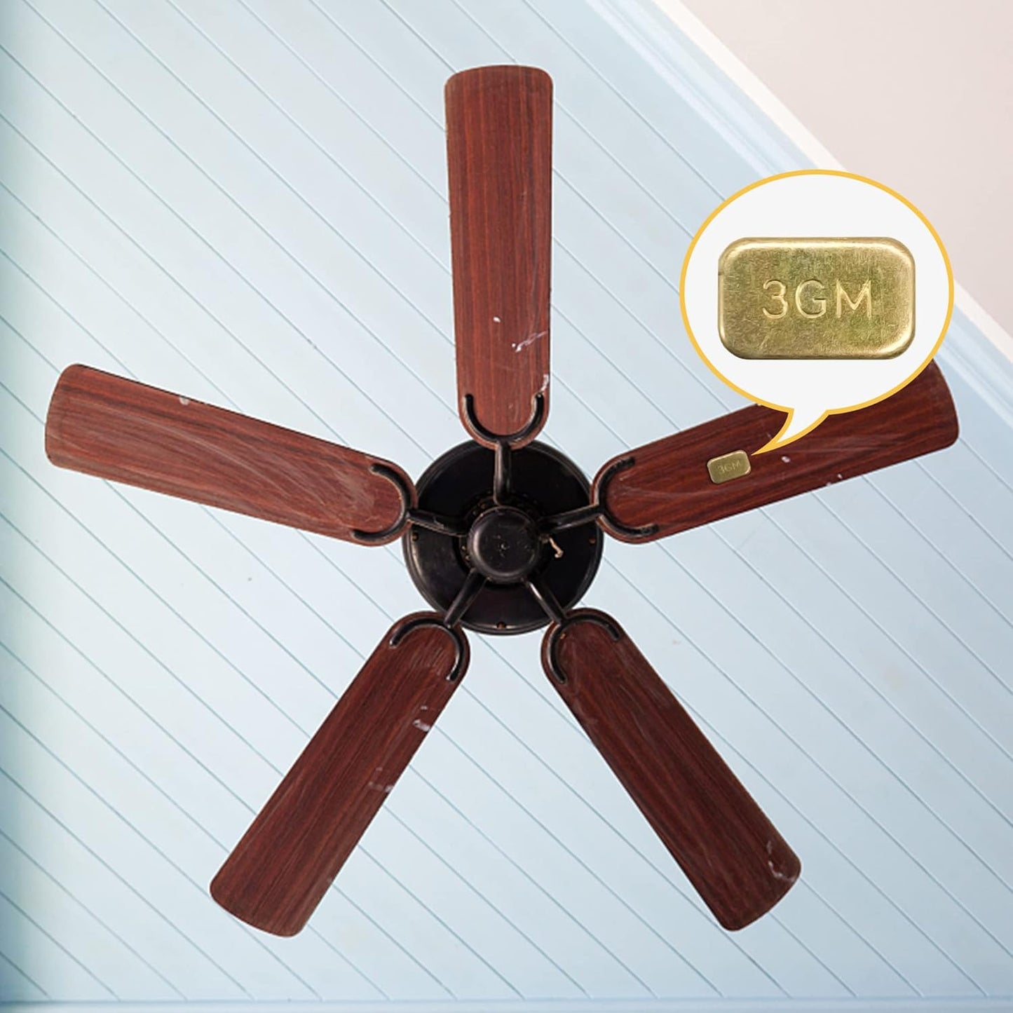 3 Set Ceiling Fan Blade Balancing Kit with Plastic Clips and Metal Self-adhesive Weights