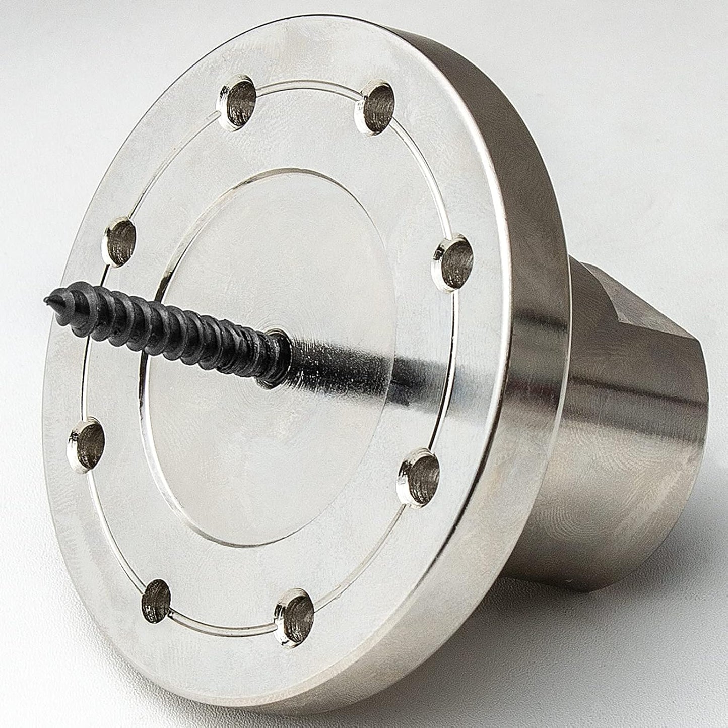 3" Steel Lathe Faceplate for Wood Lathe - Fits 1" x 8TPI Spindle with Screwchuck