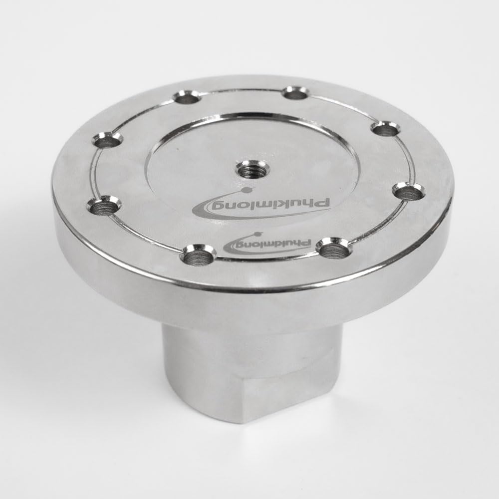 3" Wood Lathe Steel Faceplate Chucks with ScrewChuck - 1”-8TPI Thread Woodworking Tools