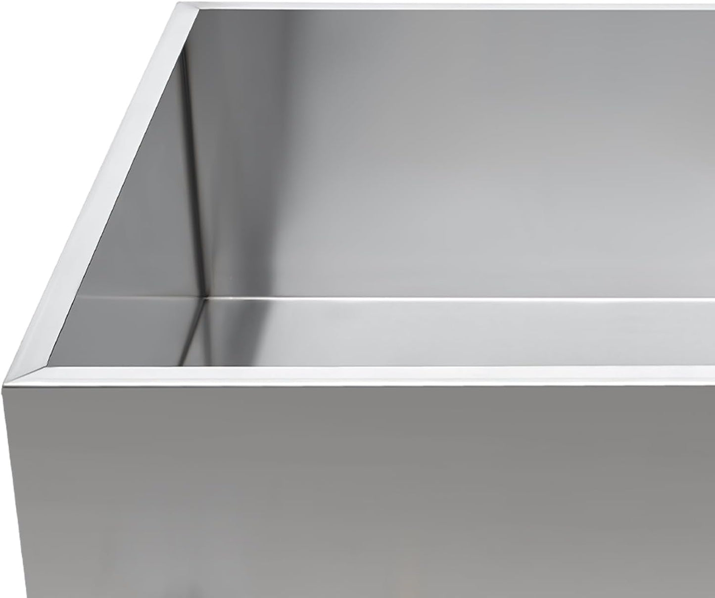 304 Stainless Steel Maple Syrup Evaporator Pan 24"x24"x9.5" with Valve and Thermometer - Steam Divided Boiling Pan for Maple Syrup Production