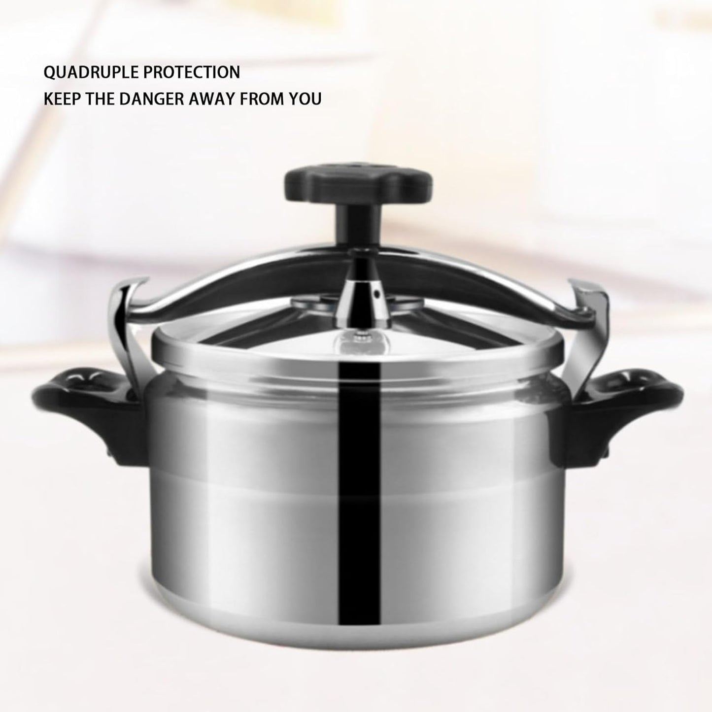 3.2 Quart Aluminum Alloy Pressure Cooker for Gas Stove - Explosion Proof Mini Cooking Pot - Housewarming Gift