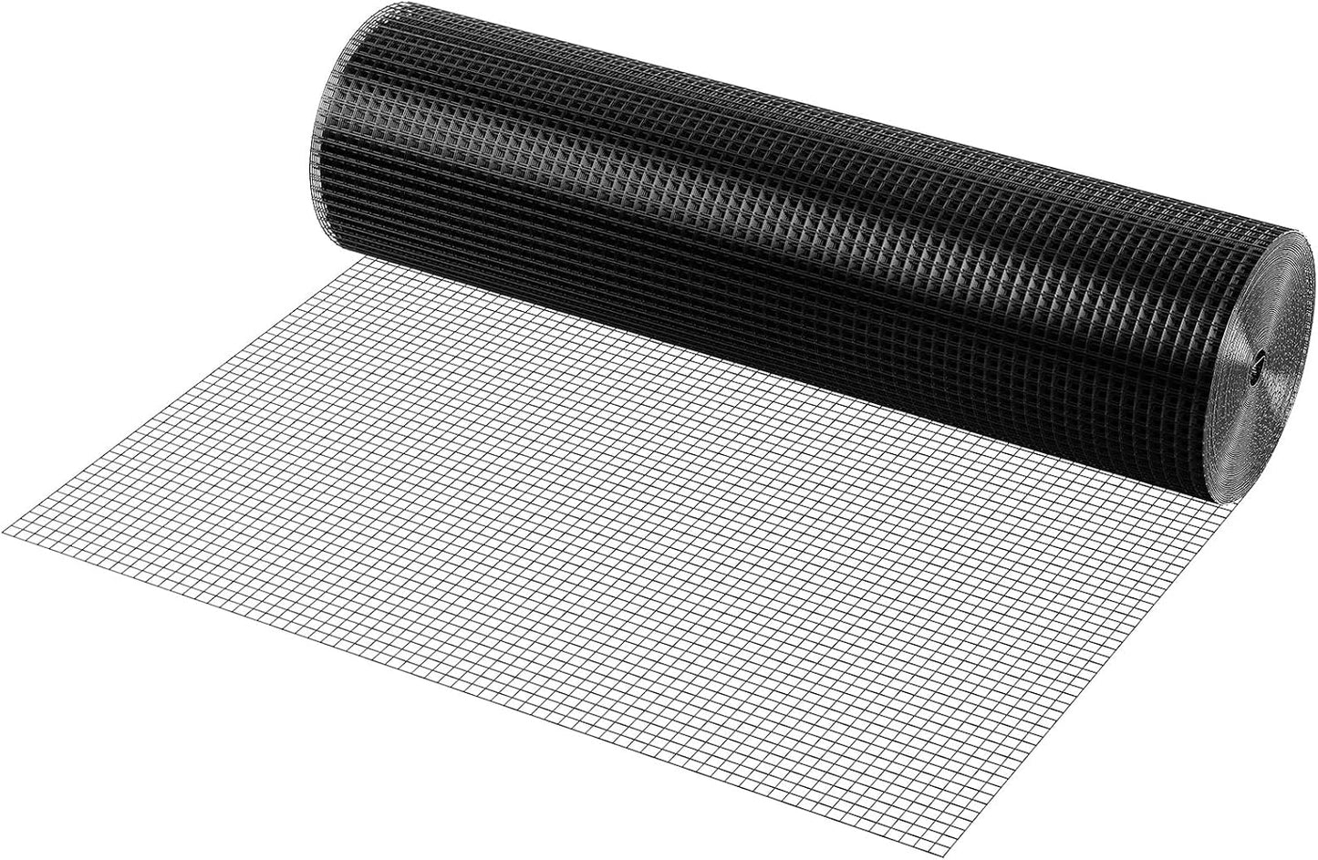 36'' x 50' 1/2 inch Galvanized Wire Mesh Roll for Chicken Coop, Rabbit Snake Fences - VEVOR Hardware Cloth, 19 Gauge Vinyl Coated Metal Wire Mesh - WildKart