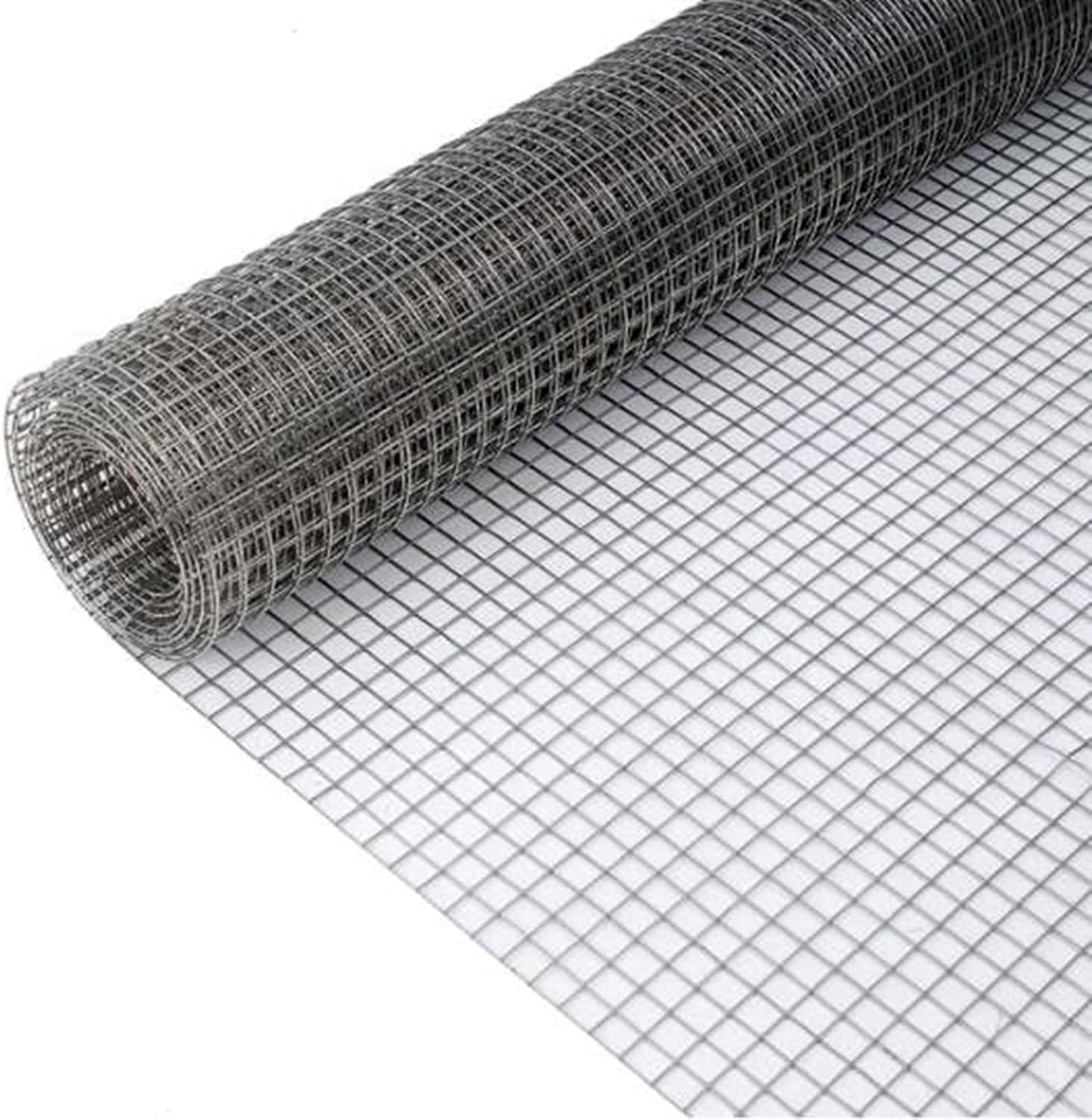 39" X 118" 304 Stainless Steel Welded Wire Mesh for Rodent Cages, Chicken Wire Garden Supports, and Snake Fencing