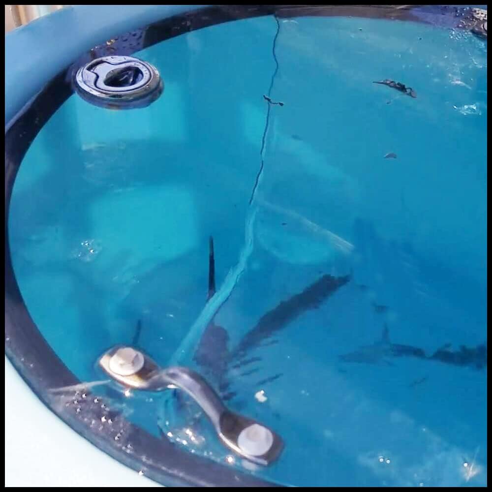 4PCS 1.5" Flush Pull Handle Lift Slam Latch for Boat Deck Door - Marine Cabinet Hardware Lock