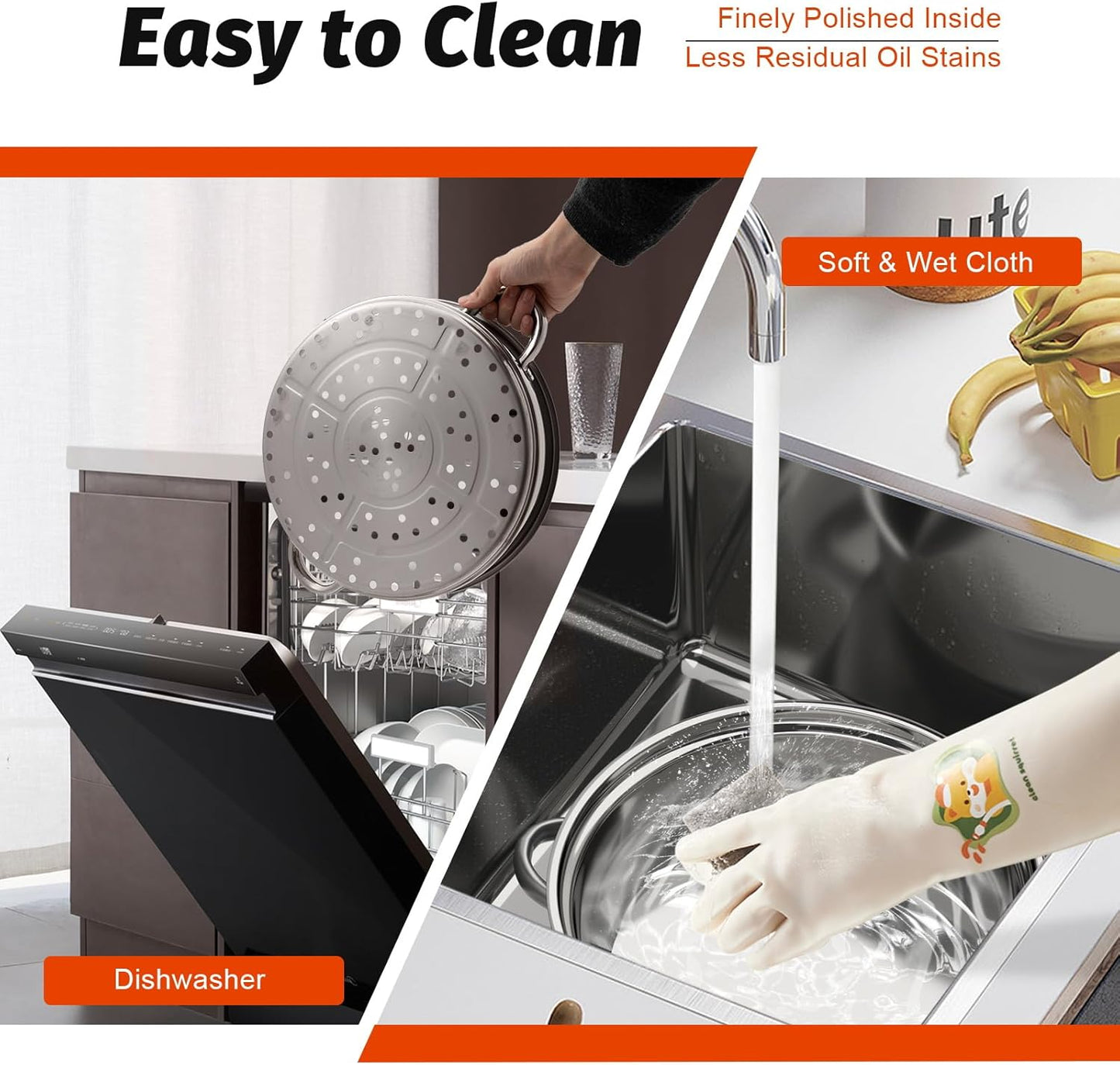 5 Tier Stainless Steel Steamer Pot Set with Stock Pot & 4 Steamers - 11.8in/30cm Multifunction Cookware for Gas Electric Stove - Steam Soup, Veggies, and More