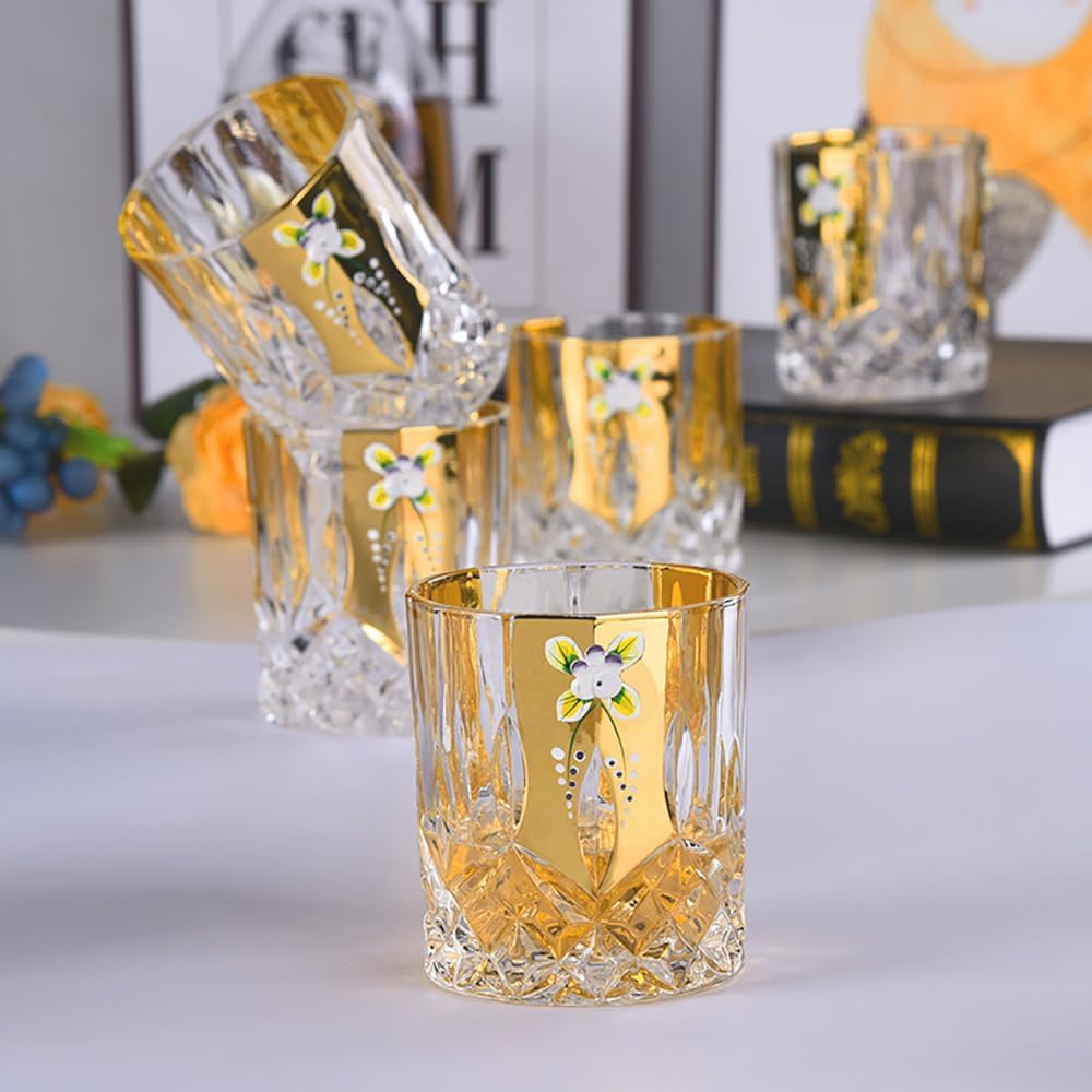 7-Piece Crystal Whiskey Decanter Set with Glasses for Men - Perfect Gift for Whiskey Lovers and Dads