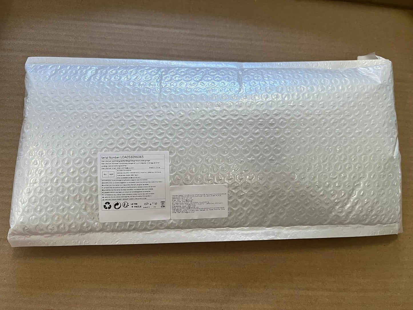 8 Inch Stainless Steel Sliding Door Lock with Padlock Clasp - Secure Bolt Latch for Garden Shed or Wooden Gates