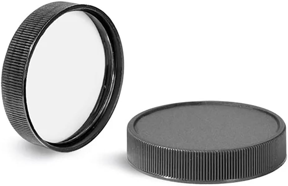 8 oz Clear Glass Jars with Lids - 12 Pack for Storage of Cosmetics, Spices, and Food Products