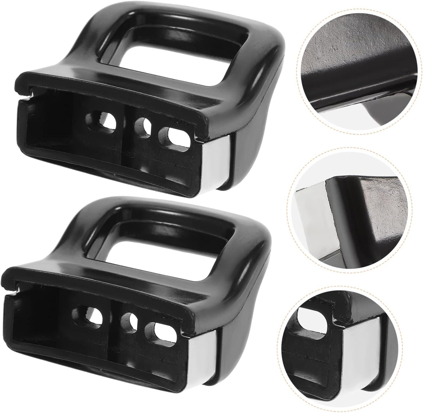 8 Pcs Pressure Cooker Auxiliary Handle Set - Replacement Pot Grip, Steamer Pan Handle, Anti-Scald Frying Pan Handle, Wok Accessories - Kitchen Gadget for Pans - Durable Plastic Handles
