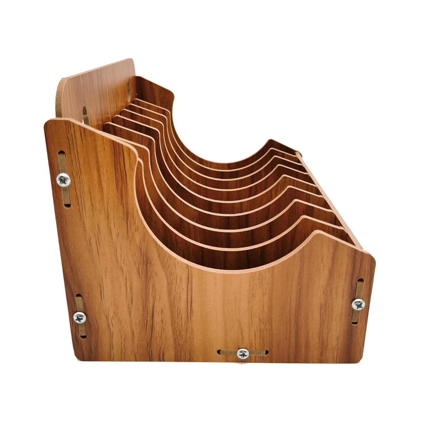 8-Tier Sandpaper Storage Holder for 5 Inch Sanding Discs, Woodworking Tool Box Organizer and Rack - 1 Pack