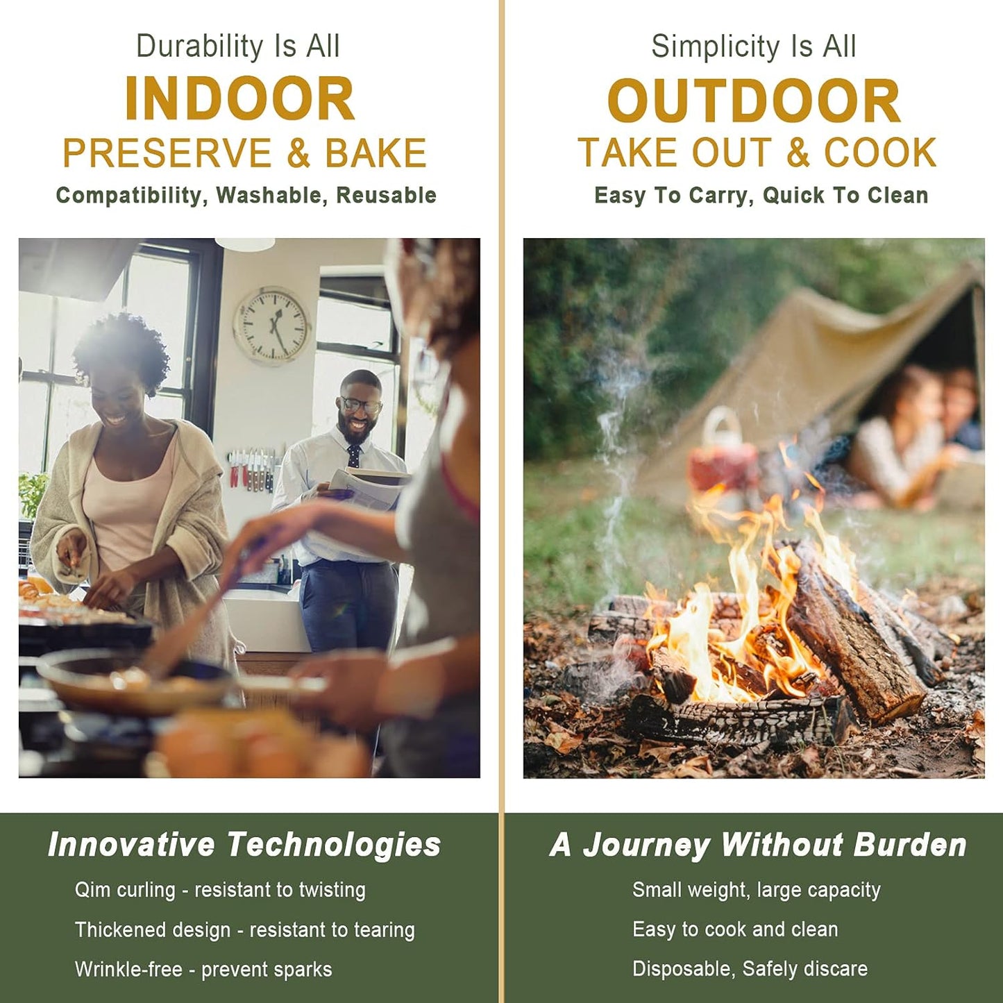 9"x6.5" Heavy Duty Foil Pans with Snap-On Lids (5 Pack) | Reusable 61oz Aluminum Containers for Baking and Cooking