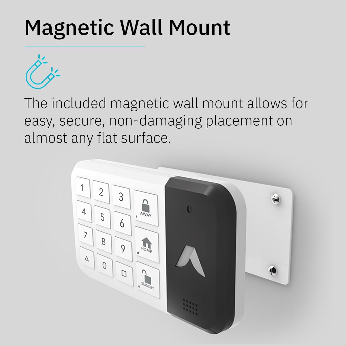 abode Keypad 2: Arm/Disarm, Motion Detection, System Status - Hub Required