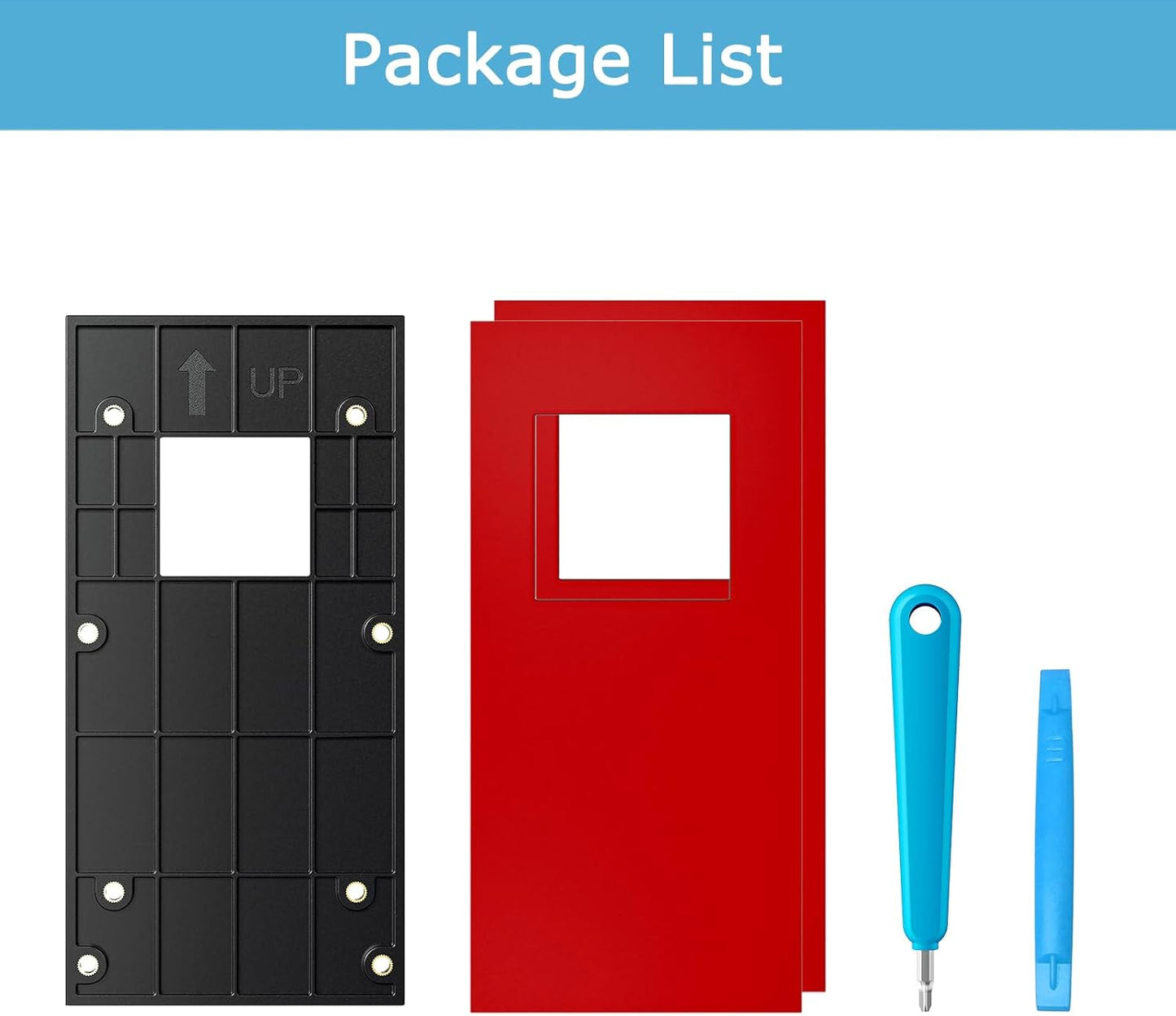 Adhesive Ring Doorbell Mount for Video Doorbell 1/2/3/3 Plus/4 (2020 Release) - Easy Installation, No-Drill Bracket for Homes & Apartments