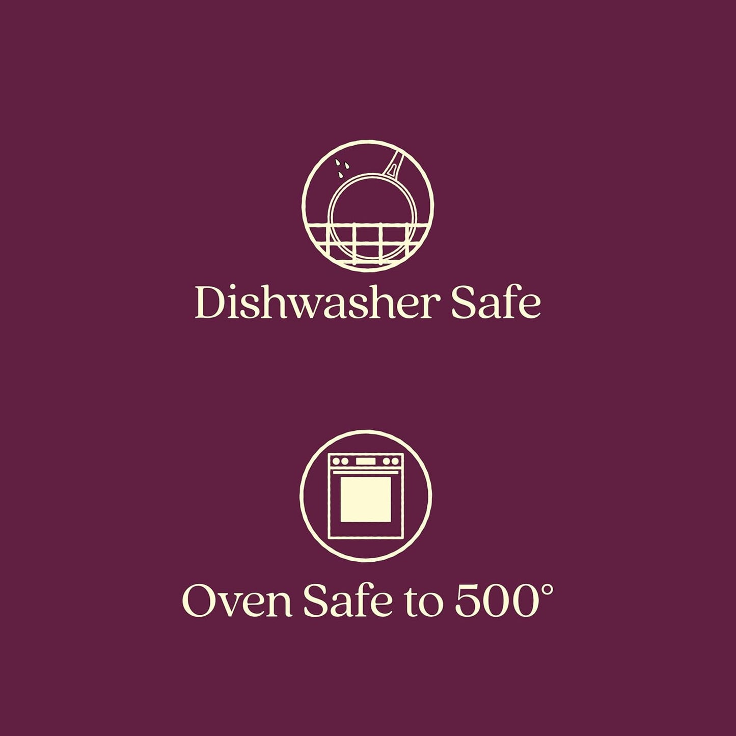 Anolon Achieve Hard Anodized Nonstick Skillet Pan in Cream Finish, 10 Inch