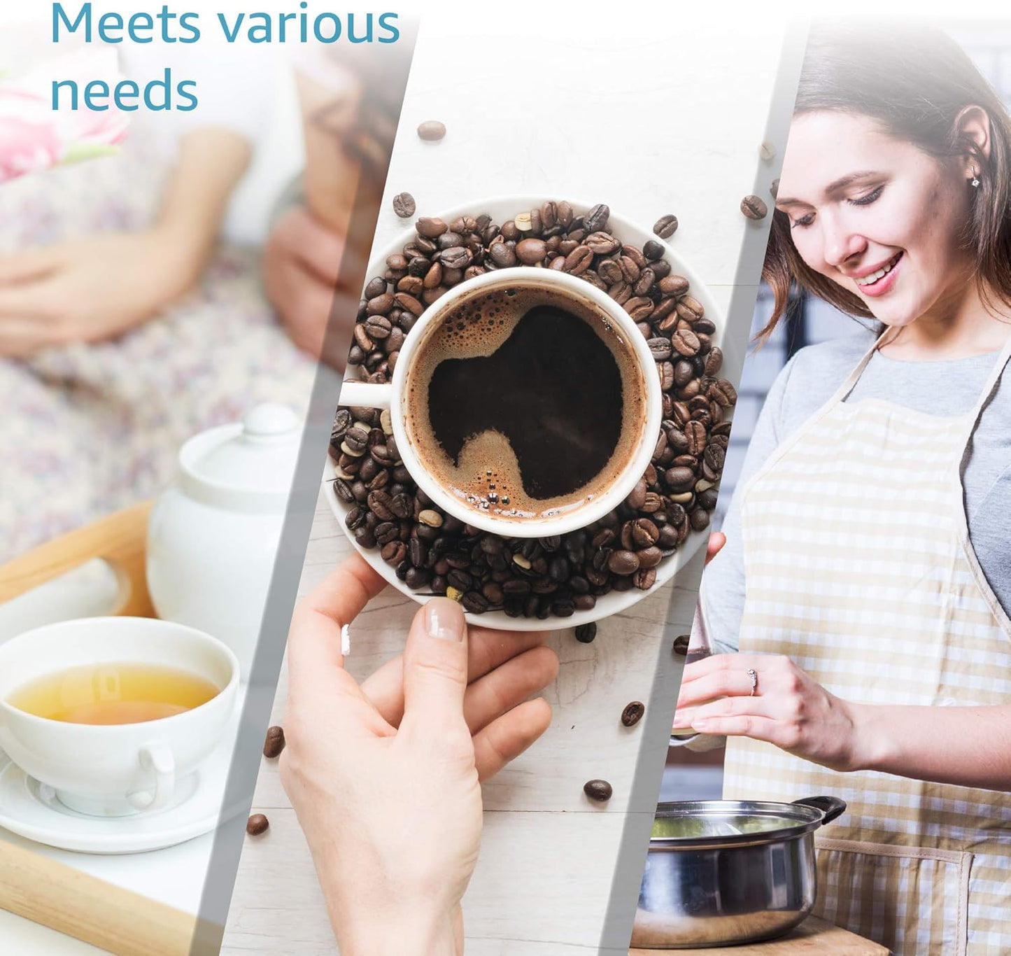 AQUA CREST Replacement Faucet Filter Cartridge for Brita Faucet - BPA Free Chrome