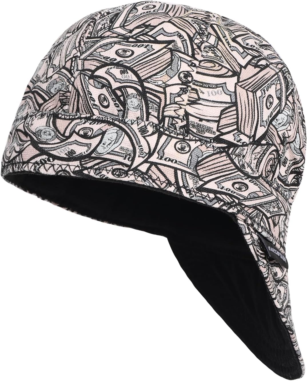 ARCCAPTAIN Reversible Welding Cap - 8 Panel Fireproof Cotton for Men and Women - 7 3/8 Size - Protective Welding Gear