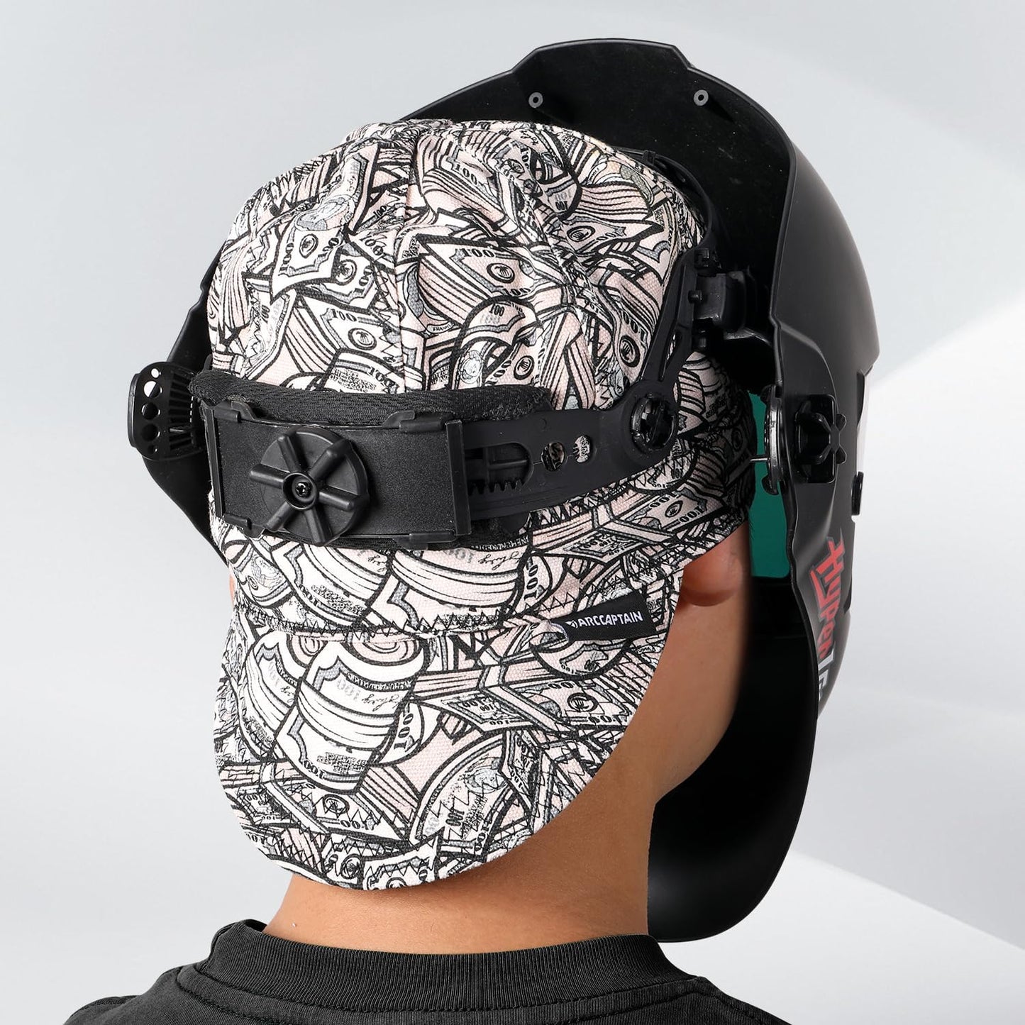ARCCAPTAIN Reversible Welding Cap - 8 Panel Fireproof Cotton for Men and Women - 7 3/8 Size - Protective Welding Gear
