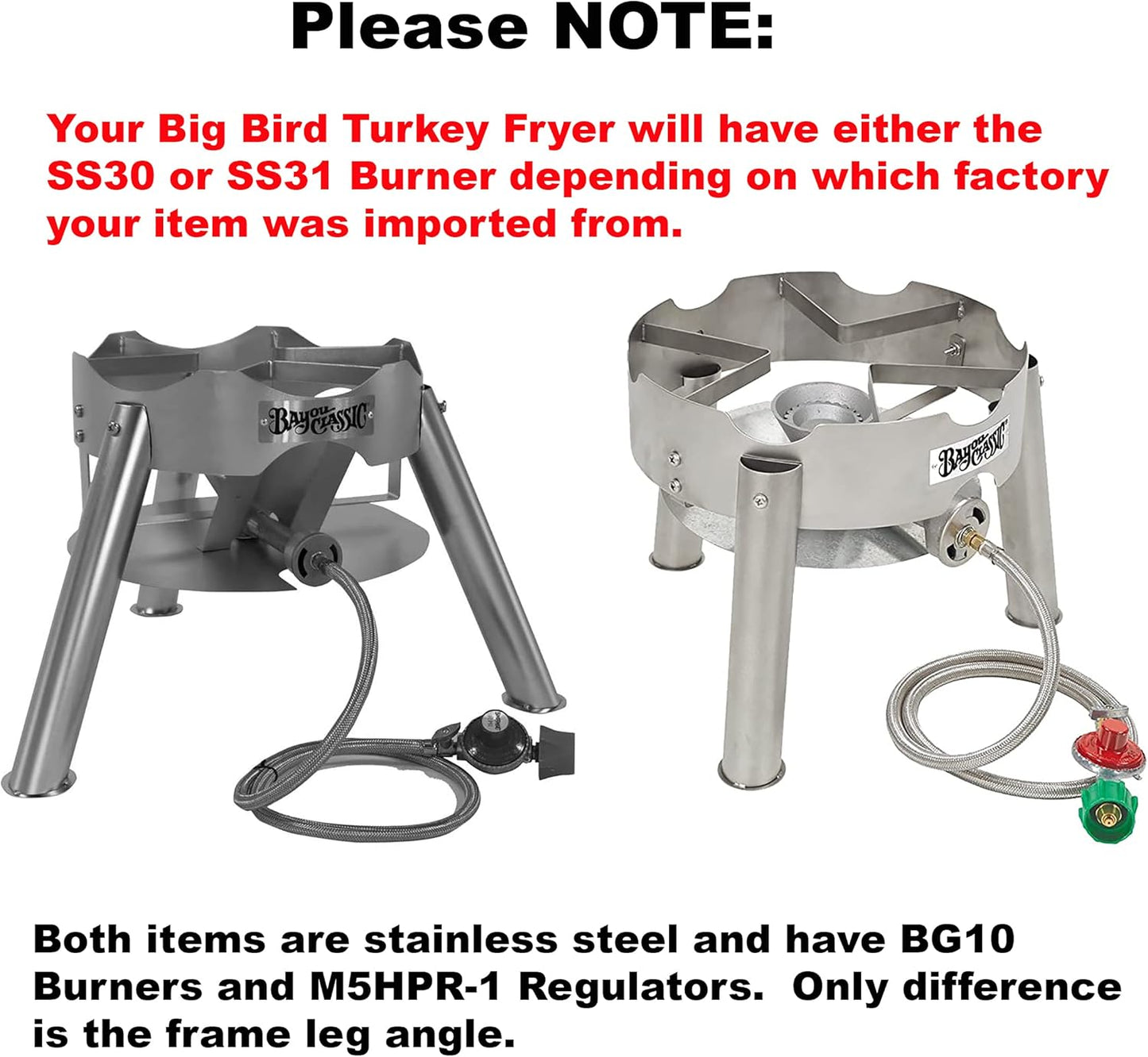 Bayou Classic Enterprises Turkey Deep Fryer 44 Quart Stainless Steel Kit for 25 lb Turkeys