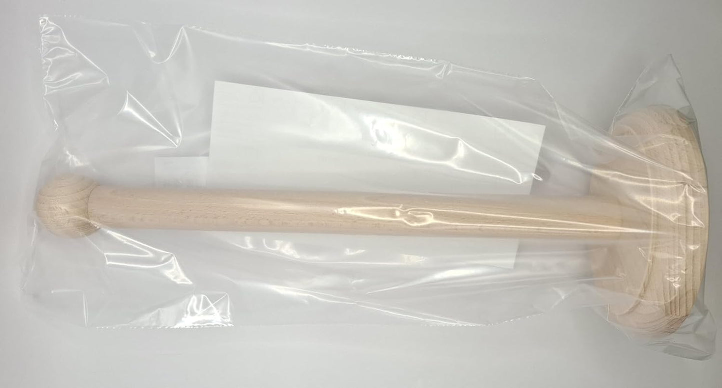 Beechwood Paper Towel Holder for Kitchen, Tuuli Kitchen Tissue Holder 14 x 5 inches - Ideal for Various Paper Rolls