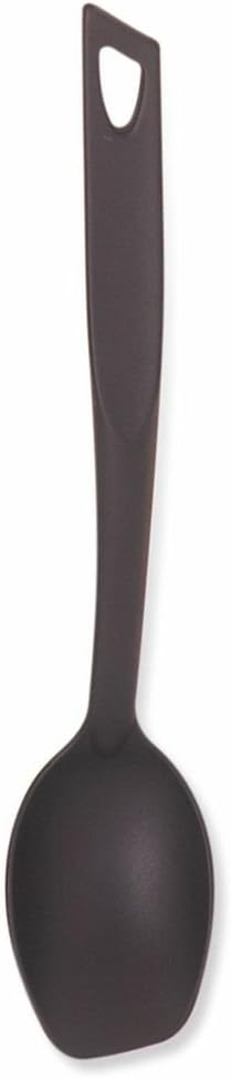 Black Norpro High Heat Solid Spoon - Heat Resistant Kitchen Utensil