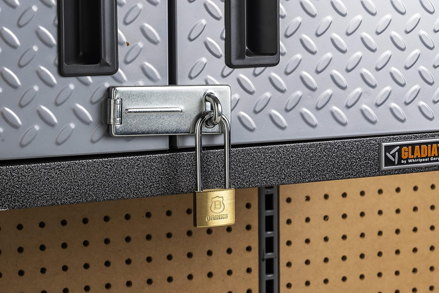 Brinks 40mm Solid Brass Keyed Padlock 2-Pack, Chrome Plated, Hardened Steel Shackle, 2.5" Clearance - WildKart