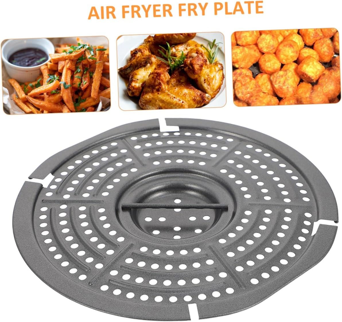 Cabilock Air Fryer Grill Rack and Tray Set - Stainless Steel Air Fryer Accessories for Oven and Stove Cooking