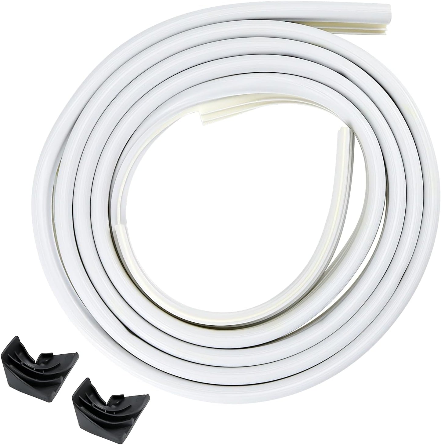 Cenipar WD08X10057 Dishwasher Door Gasket Seal Kit for G-E Dishwasher with WD8X227 WD8X228 Corner Gaskets - Replaces PS263963 PS263964