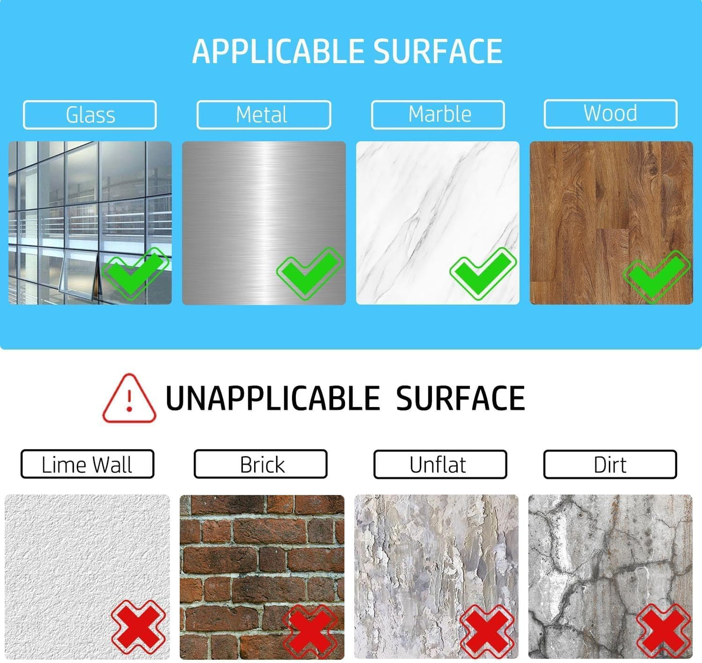 Clear Weather Stripping Tape for Doors and Windows - 2" x 33 FT Residue-Free Insulation Caulk Tape